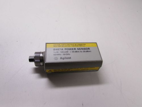 Agilent/keysight 8487a power sensor, 50 mhz to 50 ghz, -30 to +20 dbm for sale