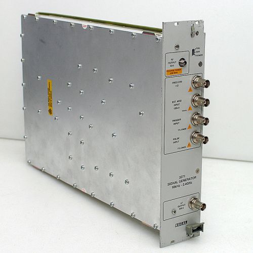 Racal Instruments 3271 10kHz-2.4GHz VXI Bus Signal Generator Initialization Fail