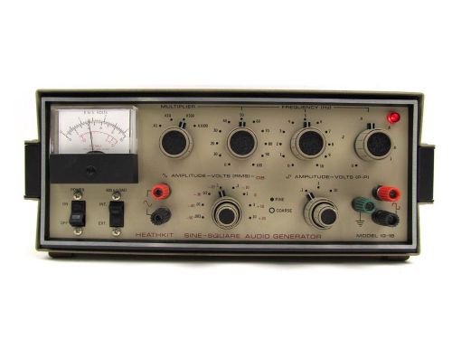 Heathkit ig-18 sine square audio generator great shape! for sale