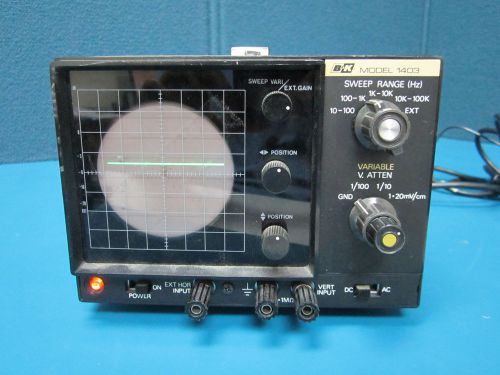 B&amp;k model 1403 ocilloscope **powers on** - sweep generator for sale