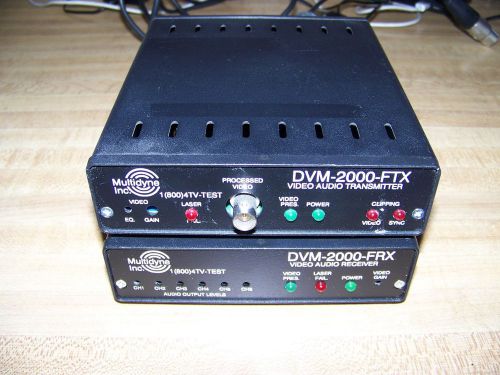 Multidyne Inc DVM-2000-FRX Receiver &amp; DVM-2000-FTX Transmitter