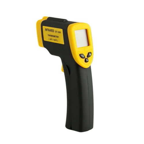 Hand-held non-contact ir laser infrared digital thermometer dt380 -50-380°c ms for sale