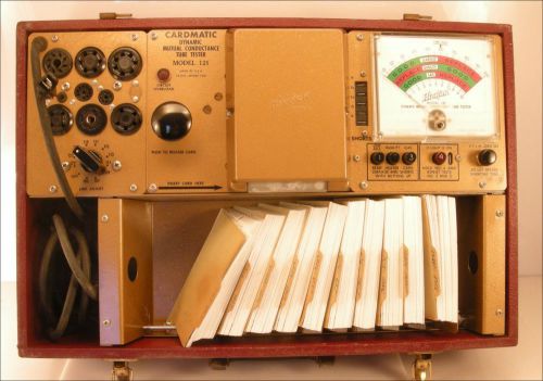Hickok 121 cardmatic tube tester, 1959, clean, mutual conductance, working for sale
