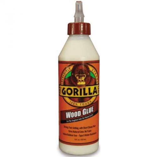 Gorilla wood glue 18 oz 6205001 gorilla pvc cement llc glues and adhesives for sale