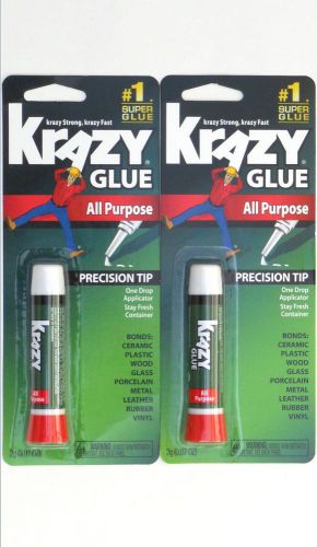 KrAZY Glue ORIGINAL krazy glue All Purpose KG585   2 Packs