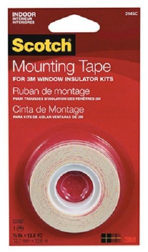 3M 2 Pack, 1/2&#034; x 500&#034;, Interior, Window Mounting Tape