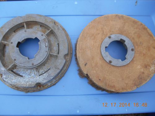 Lot of two 13-14in buffer disks