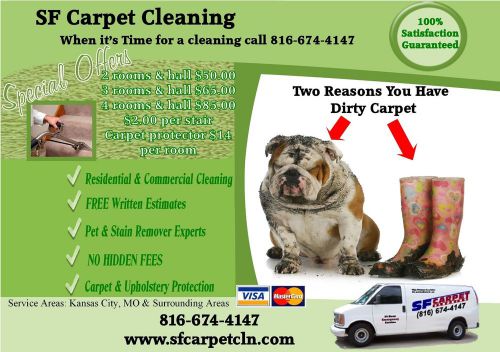 Custom Carpet Cleaning Craigslist Flyer