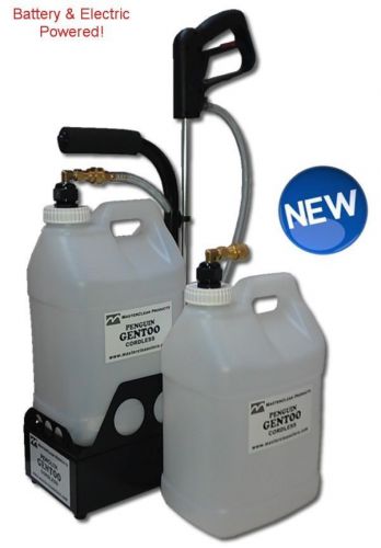 Carpet Cleaning 2.5 Gal Rechargeable, Battery / Electric Powered Sprayer