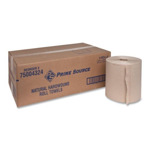 Genuine joe hard wound roll towel - 6 / carton - 7.88&#034; x 800 ft - (gjo22600) for sale