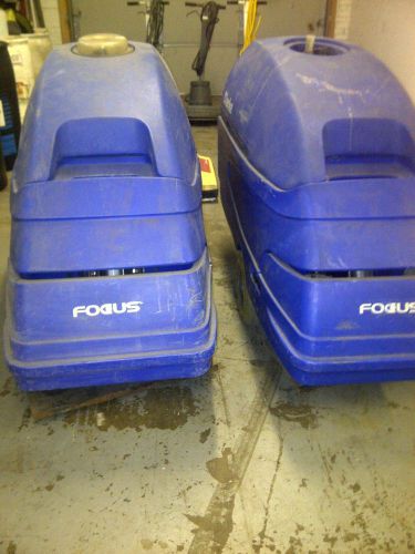 Clarke Focus S28&#034; Automatic Floor Scrubber lot of 2 not tested