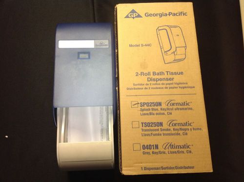 Georgia pacific 2 roll bath tissue dispenser #sp0250n - new for sale