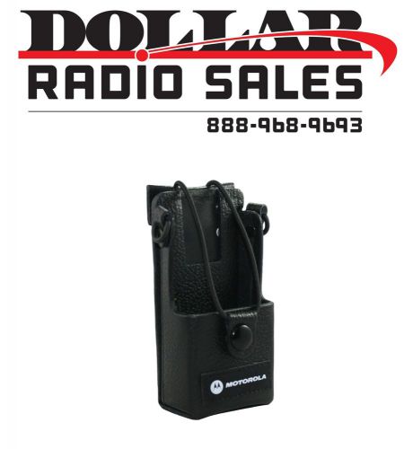 New oem motorola leather swivel holster rln5385b cp200 cp150 cp200d pr400 radios for sale