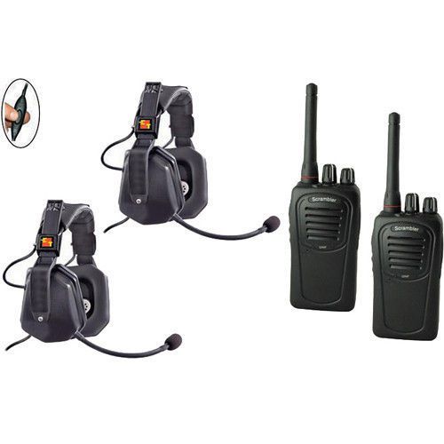 SC-1000 Radio  Eartec 2-User Two-Way Radio Ultra Double Inline PTT UDSC2000IL