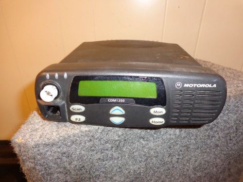motorola cdm1250 police radio