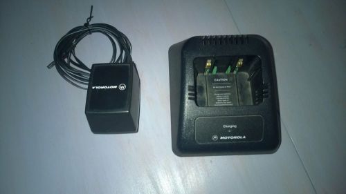 Motorola ntn1174a charger cradle and power supply transformer 2580955z02-look for sale