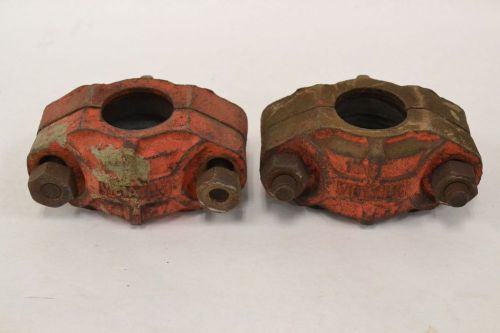 Lot 2 victaulic style 77 standard flexible pipe joint 1in coupling b325404 for sale