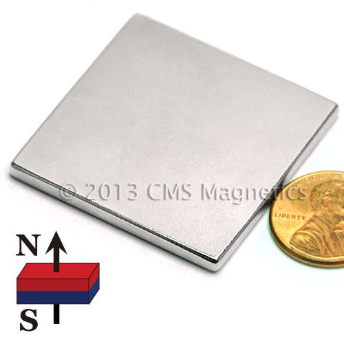 Neodymium magnet n45 1.5x1.5x1/8&#034; ndfeb rare earth magnet 50 pc for sale