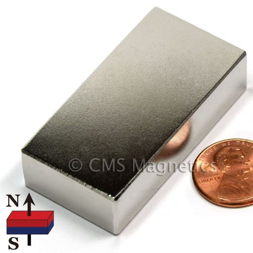 Neodymium Magnets N50 2x1x1/2&#034;  NdFeB Strong Magnet for Wind Turbine 20 PC