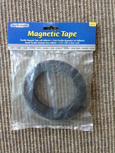 1/2&#034; x 10? Magnetic Tape no. 07012 by The Magnet Source, Master Magnetics