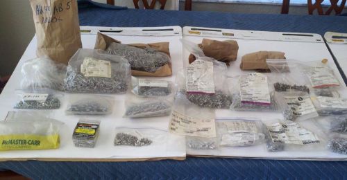 14 pounds of misc bagged rivets - many types for sale