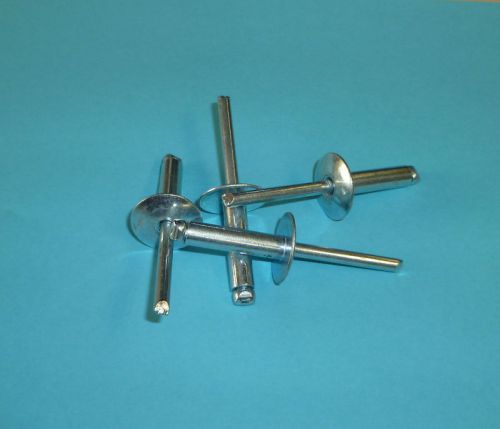 Alcoa / marson steel large flange 812 blind rivets 1/4&#034; x 3/4&#034; qty 12 for sale