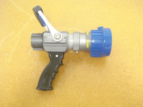 Pok pokador 3569-1.0-nst fire hose nozzle, 1-1/2&#034; inlet, 60 gpm, 100 psi for sale
