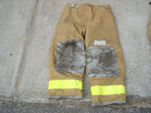 36x28 Pants Firefighter Turnout Bunker Fire Gear GLOBE......P256
