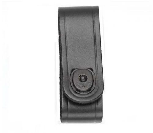 Desantis u04bzzzz0 plain black uniform style cuff strap w/black fastener for sale