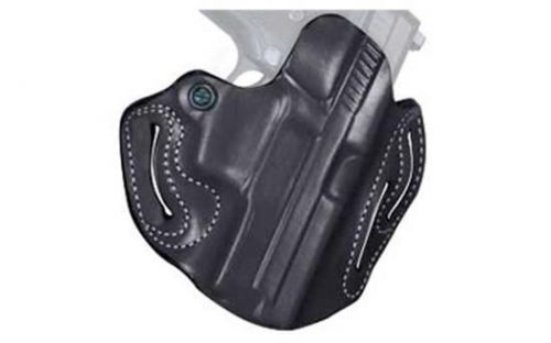 Desantis Speed Scabbard Belt Holster RH Black S&amp;W M&amp;P Shield Leather 002BAX7Z0