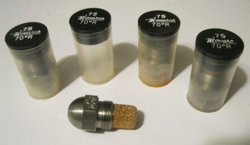 4 MONARCH .75 / 70 R OIL BURNER NOZZLES for Heater Furnace