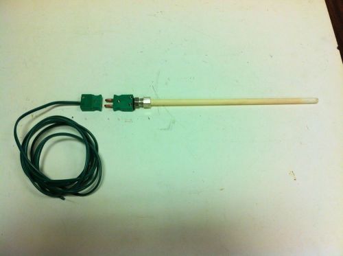 Thermocouple Type S 6&#034; Insertion Ceramic Prot Tube