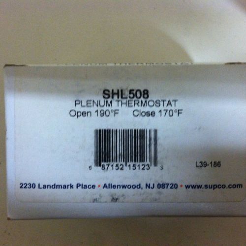 SHL508 Plenum Thermostat