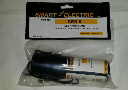 Smart electric ses6 solid state relay &amp; hard start capacitor 500% multiplier for sale