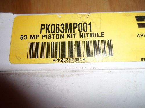 PARKER PK063MP001 NITRILE PISTON KIT (NEW IN BOX)