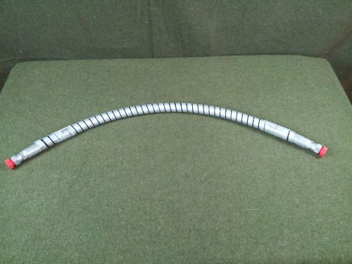 Parker 5000 psi Hydraulic Hose with 1/2&#034; Female Fittings 33&#034; Long