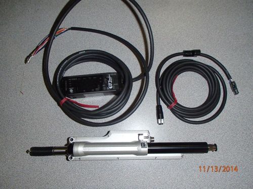 Keyence gt2-ch2m probe and gt2-71p amplifier and op-84327 cord for sale