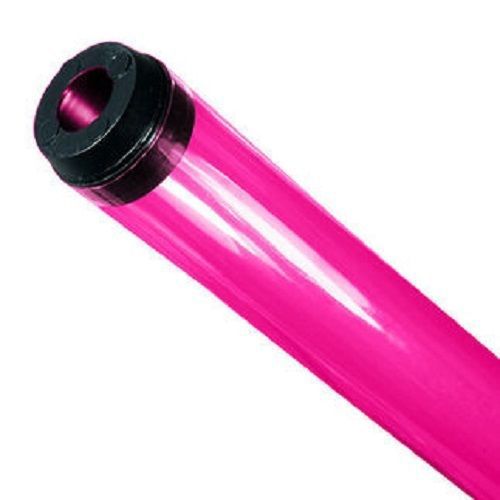 T-8 Pink Tube Guard 4&#039; Plastic Cover Sleeve With End Caps 14692
