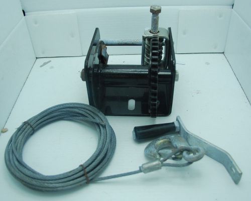 Central forge geared winch 2000 lb top crank for sale