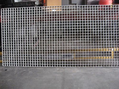 ,Fiberglass Grating,2&#034;D, 32&#034;W, 8.3&#039;L Span, Mesh 2&#034;x2&#034;, Lt Gray