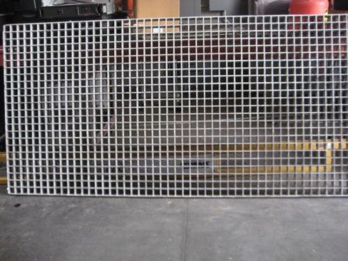 ,fiberglass grating,2&#034;d, 32&#034;w, 8.3&#039;l span, mesh 2&#034;x2&#034;, lt gray for sale