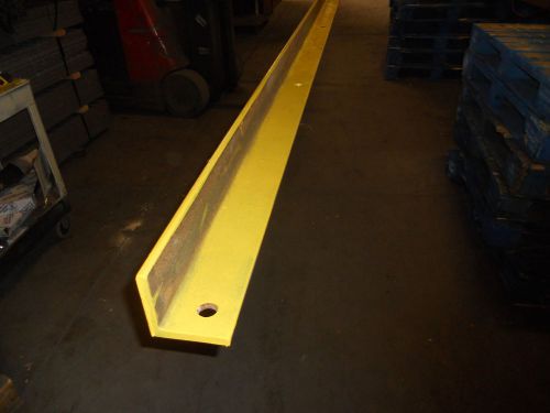 Used Floor Guide Angle nom 10&#039; x 3/8&#034; x 3&#034; x 4&#034;, punched, Chicago