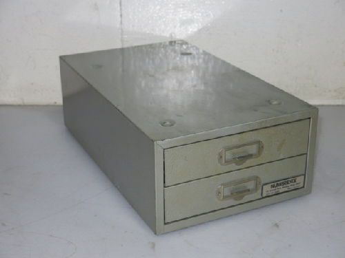Numeridex telex 72-6301 metal 2-drawer storage orginiser for sale