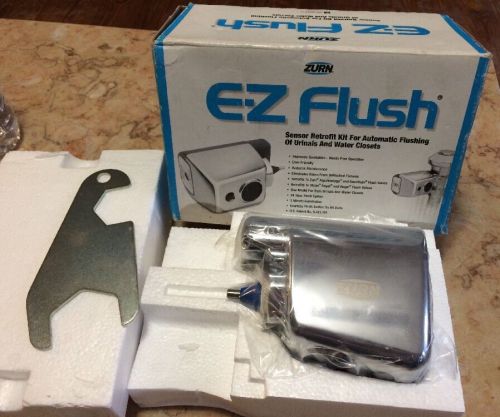 Zurn ZERK-CPM  AquaSense E-Z Flush Automatic Retrofit Kit - Chrome Plated Metal