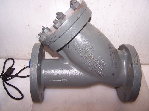 New mueller 3&#034; steam y-strainer valve cast iron for sale