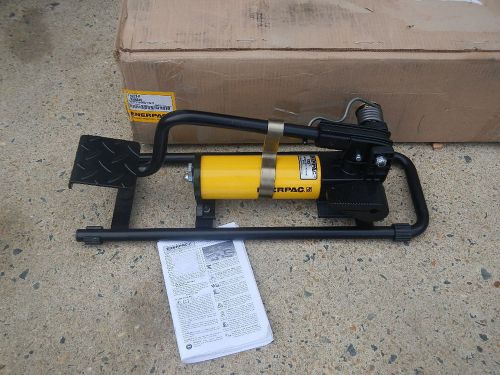 Enerpac p-392fp hydraulic foot pump new in box for sale