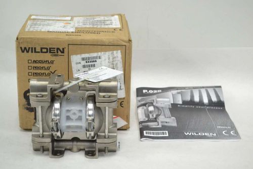 New wilden 00-5050-03 1/4 in 1/4 in npt diaphragm pump 5gpm b342995 for sale