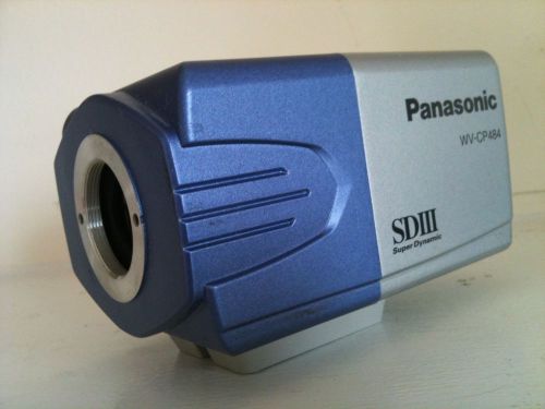 PANASONIC WV-CP484 SDIII SUPER DYNAMIC COLOR CCTV SECURITY CAMERA, MADE IN JAPAN