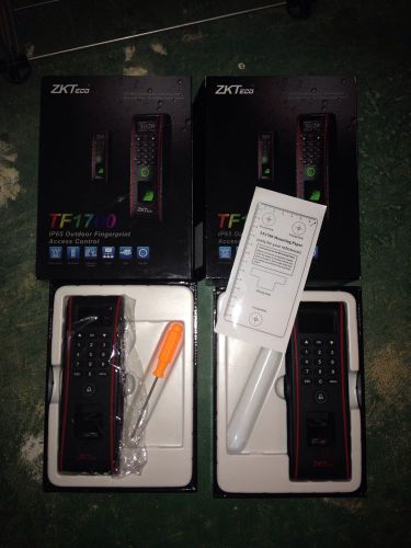 Zkteco tf1700 ip65 outdoor finger print access control reader for sale