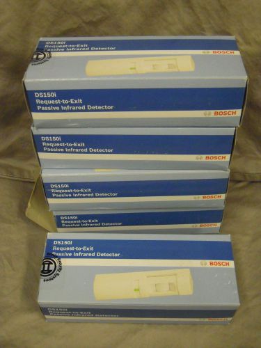 Bosch Rexuest-to-Exit DS150i Sensors - lot of 5 new